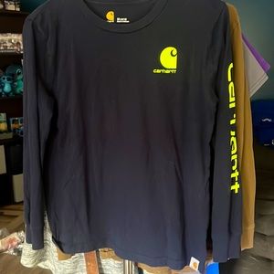 Boys 8/10 blue long sleeve Carhartt
